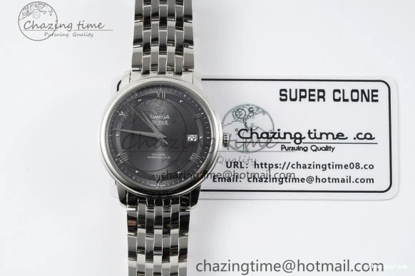 0218 Bold De Ville SS TWF 1:1 Best Edition Gray Dial on SS Bracelet MIYOTA 7840